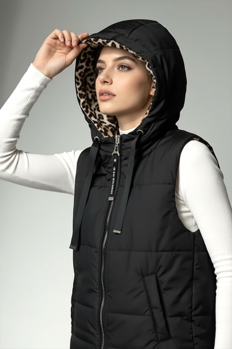 Prsluk CLERMONA BLACK, Boja: crna, IVET.RS - Nova Kolekcija