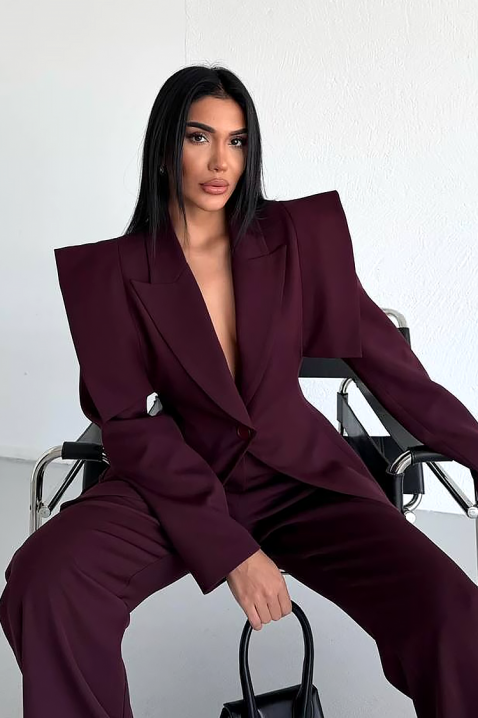 Komplet GORMELTA BORDO, Boja: bordo, IVET.RS - Nova Kolekcija