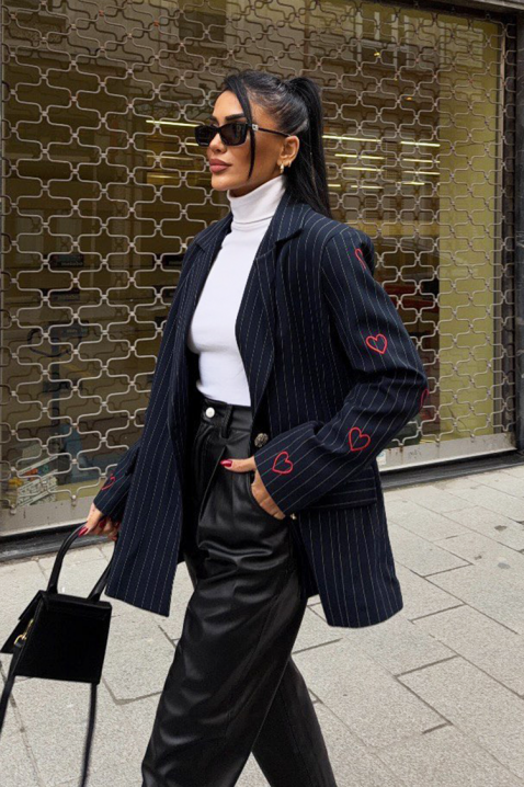 Sako NARILZA NAVY, Boja: tamnoplava, IVET.RS - Nova Kolekcija