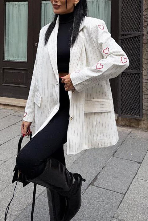 Sako NARILZA WHITE, Boja: bela, IVET.RS - Nova Kolekcija