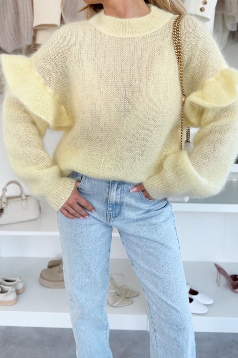 Džemper MEHORZA YELLOW, Boja: žuta, IVET.RS - Nova Kolekcija