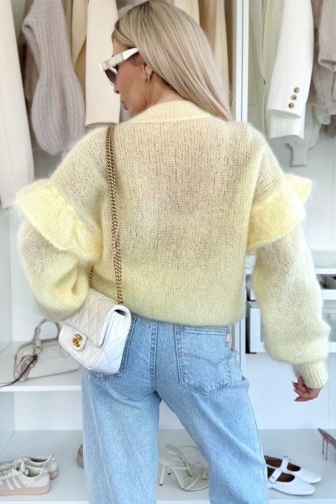 Džemper MEHORZA YELLOW, Boja: žuta, IVET.RS - Nova Kolekcija