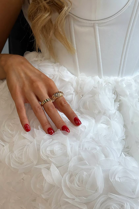 Haljina OPREDONA WHITE, Boja: bela, IVET.RS - Nova Kolekcija