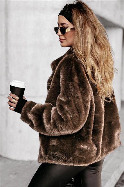 Jakna ISLANDA BROWN, Boja: braon, IVET.RS - Nova Kolekcija