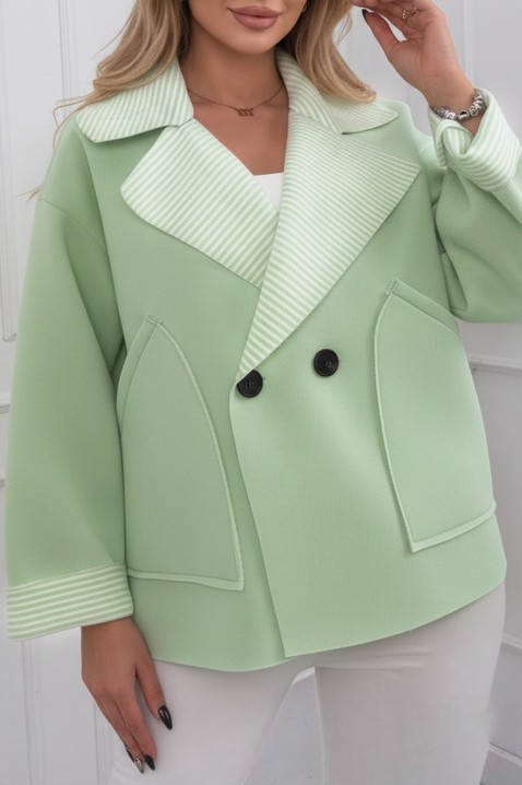 Kaput VOLENDILA MINT, Boja: menta, IVET.RS - Nova Kolekcija