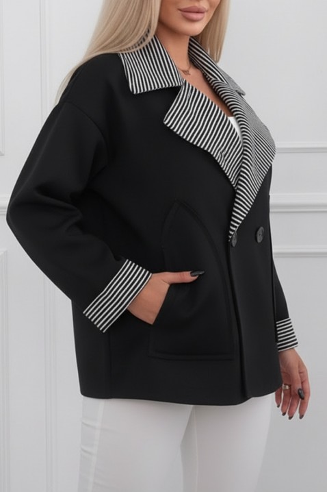 Kaput VOLENDILA BLACK, Boja: crna, IVET.RS - Nova Kolekcija