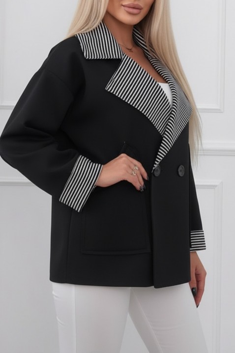 Kaput VOLENDILA BLACK, Boja: crna, IVET.RS - Nova Kolekcija