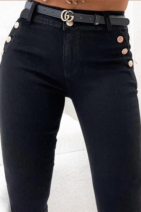 Farmerke KOPNINDA, Boja: crna, IVET.RS - Nova Kolekcija