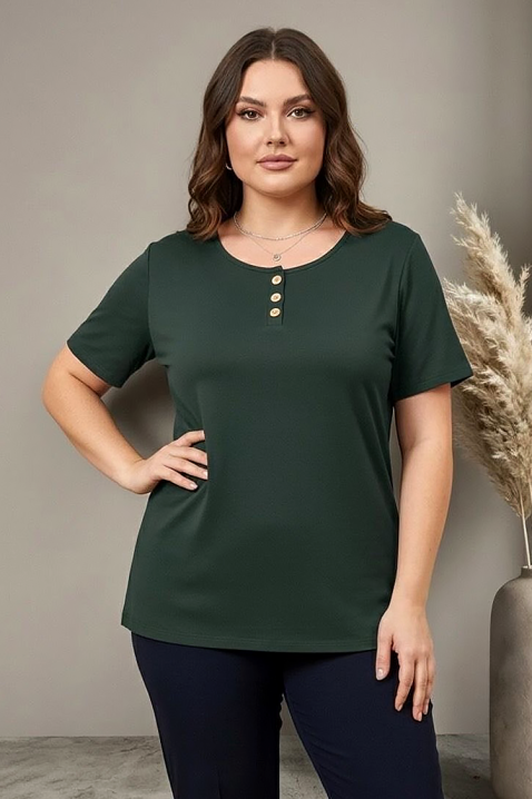 Majica SILORZA KHAKI, Boja: kaki, IVET.RS - Nova Kolekcija