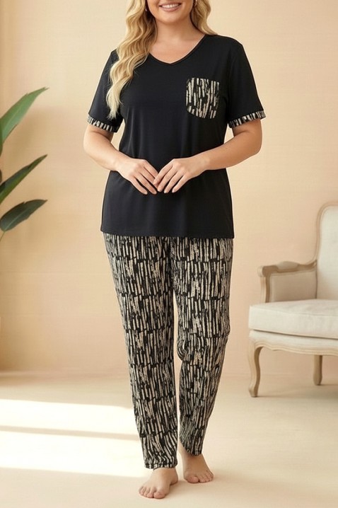 Komplet FRIZELA BLACK, Boja: crna, IVET.RS - Nova Kolekcija