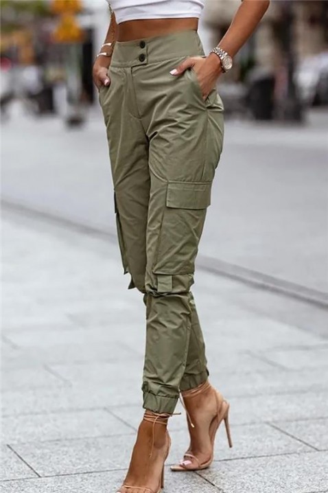 Pantalone TREZOLDA KHAKI, Boja: kaki, IVET.RS - Nova Kolekcija