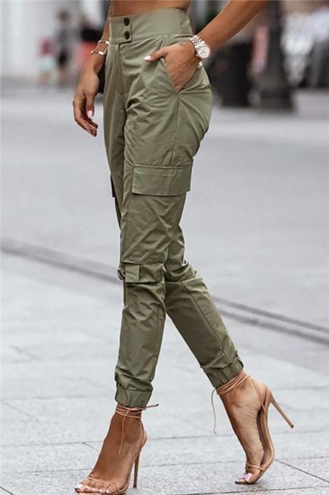 Pantalone TREZOLDA KHAKI, Boja: kaki, IVET.RS - Nova Kolekcija