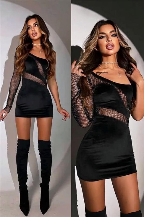 Haljina CHERVOLZA, Boja: crna, IVET.RS - Nova Kolekcija