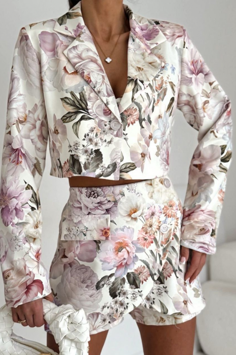 Komplet FLORALZA WHITE, Boja: bela, IVET.RS - Nova Kolekcija