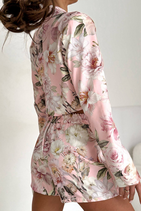 Komplet FLORALZA PUDRA, Boja: rose, IVET.RS - Nova Kolekcija