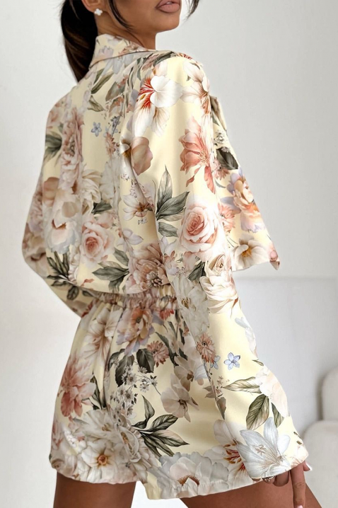 Komplet FLORALZA YELLOW, Boja: žuta, IVET.RS - Nova Kolekcija