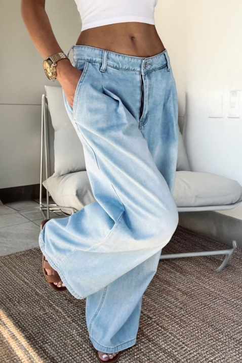 Farmerke GLOMIRDA, Boja: svetloplava, IVET.RS - Nova Kolekcija