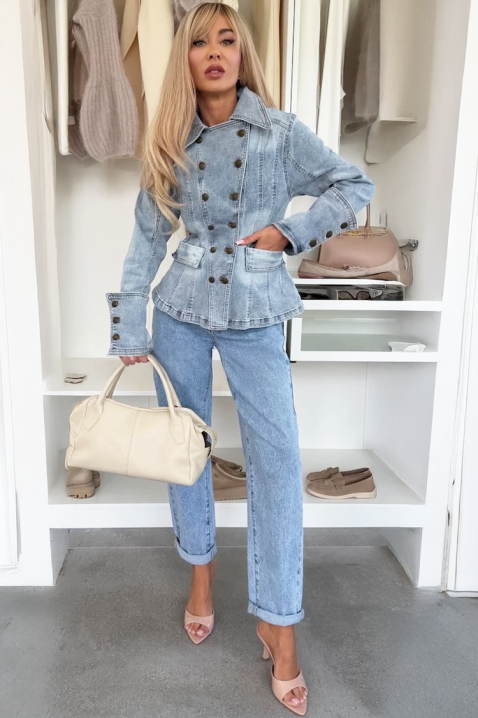 Teksas jakna ZORELIA, Boja: svetloplava, IVET.RS - Nova Kolekcija