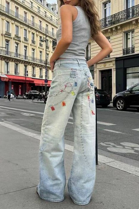 Farmerke ALESANDRINA, Boja: svetloplava, IVET.RS - Nova Kolekcija