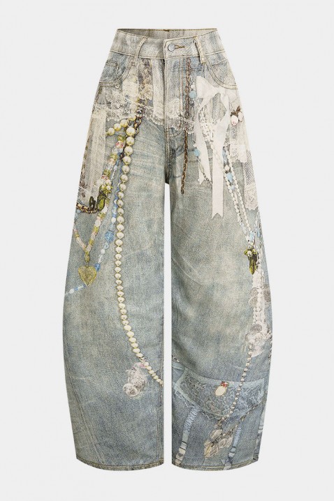 Farmerke PRESLOVELA, Boja: svetlosiva, IVET.RS - Nova Kolekcija