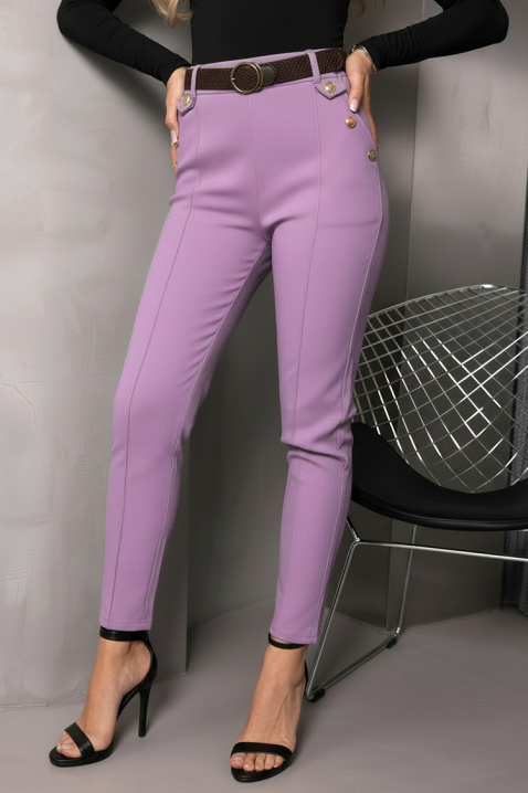 Pantalone ZIRVELLA LILA, Boja: ljubičasta, IVET.RS - Nova Kolekcija