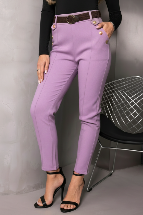 Pantalone ZIRVELLA LILA, Boja: ljubičasta, IVET.RS - Nova Kolekcija