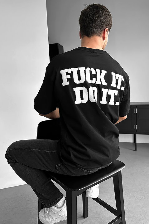 Muška majica MORFESO BLACK, Boja: crna, IVET.RS - Nova Kolekcija