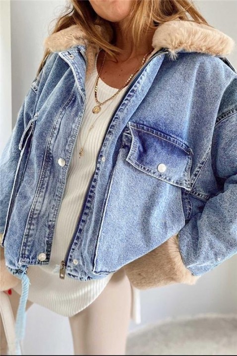 Teksas jakna MINONZA, Boja: plava, IVET.RS - Nova Kolekcija