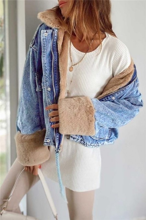 Teksas jakna MINONZA, Boja: plava, IVET.RS - Nova Kolekcija