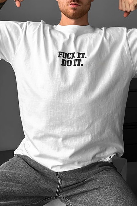 Muška majica MORFESO WHITE, Boja: bela, IVET.RS - Nova Kolekcija