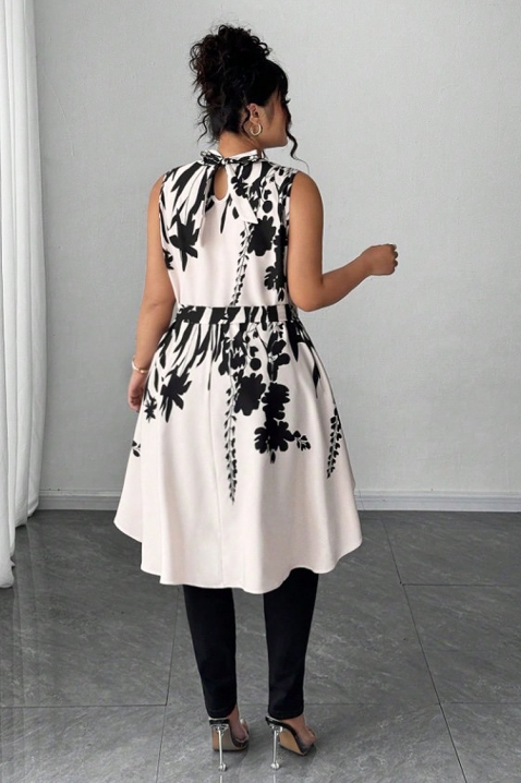 Tunika NAILENA, Boja: crna i bela, IVET.RS - Nova Kolekcija