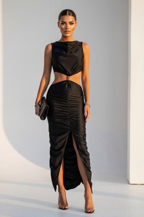 Haljina HROVELZA BLACK, Boja: crna, IVET.RS - Nova Kolekcija