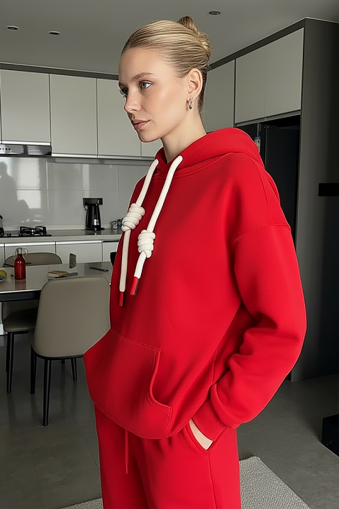 Dukserica ZOREXINA RED, Boja: crvena, IVET.RS - Nova Kolekcija