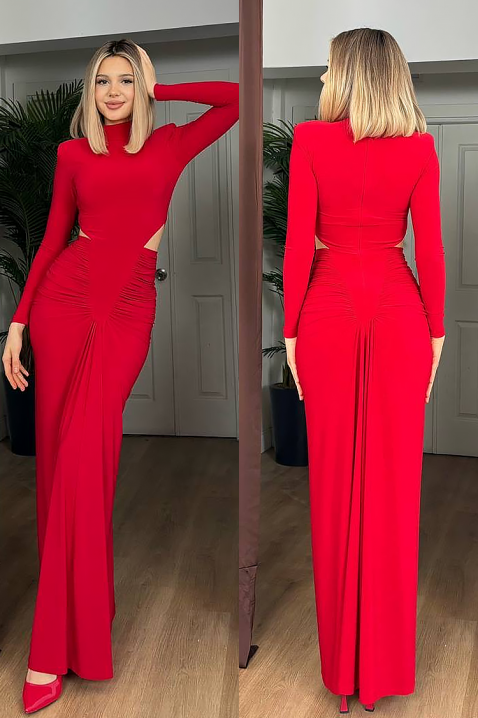 Haljina ALEXINA, Boja: crvena, IVET.RS - Nova Kolekcija