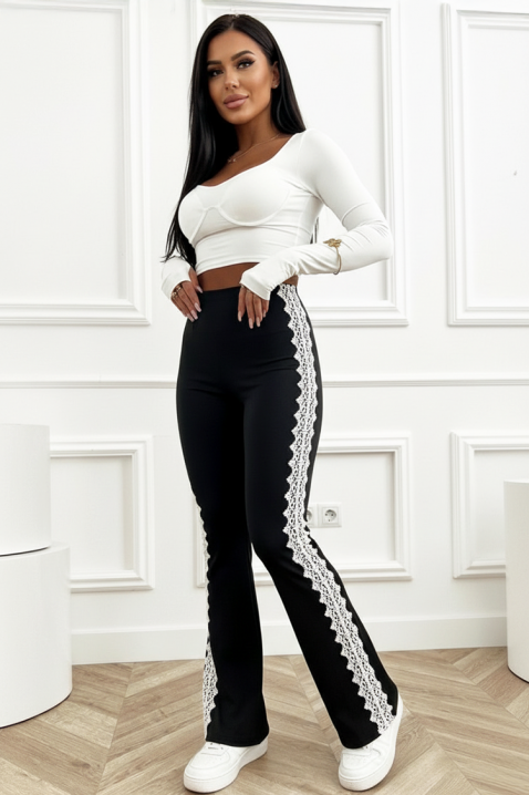 Pantalone ALEXINIA, Boja: crna, IVET.RS - Nova Kolekcija