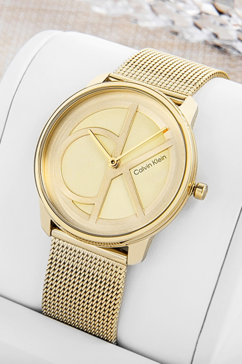 Ženski sat CALVIN KLEIN Iconic Mesh 25200034, Boja: zlatna, IVET.RS - Nova Kolekcija