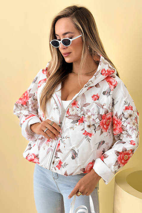 Jakna DORTEKA WHITE, Boja: bela, IVET.RS - Nova Kolekcija