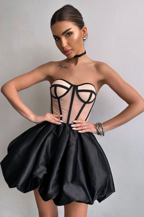 Haljina ZENARIA, Boja: crna, IVET.RS - Nova Kolekcija