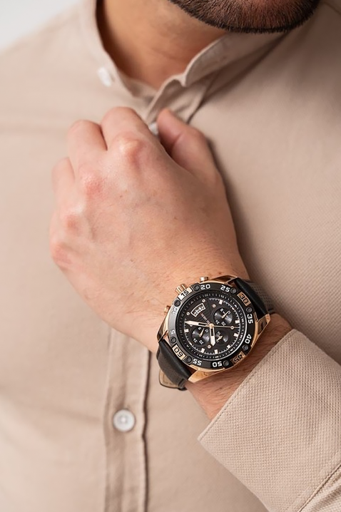 Muški sat Paul Lorens PL8754A5-1A4, Boja: crna, IVET.RS - Nova Kolekcija