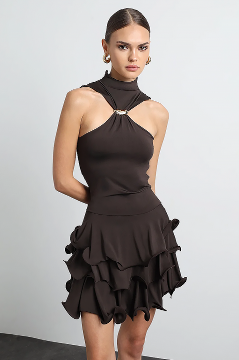 Haljina TSVETOLZA, Boja: braon, IVET.RS - Nova Kolekcija