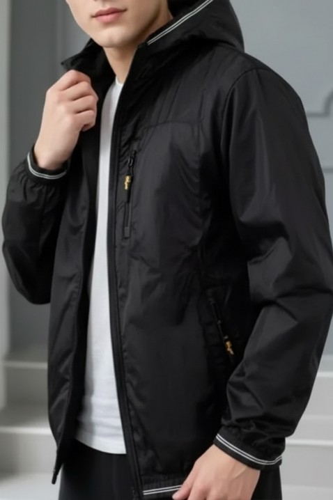 Muška jakna ZORMENFO BLACK, Boja: crna, IVET.RS - Nova Kolekcija