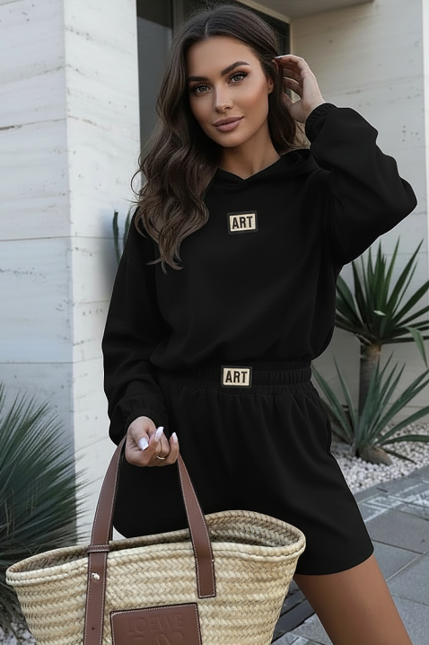 Komplet GERLENZA BLACK, Boja: crna, IVET.RS - Nova Kolekcija