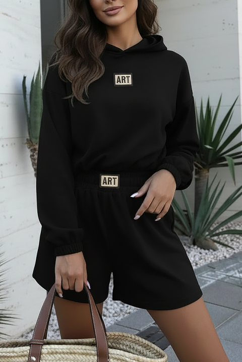 Komplet GERLENZA BLACK, Boja: crna, IVET.RS - Nova Kolekcija