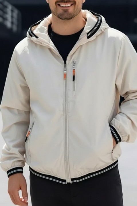 Muška jakna ZORMENFO ECRU, Boja: ecru, IVET.RS - Nova Kolekcija