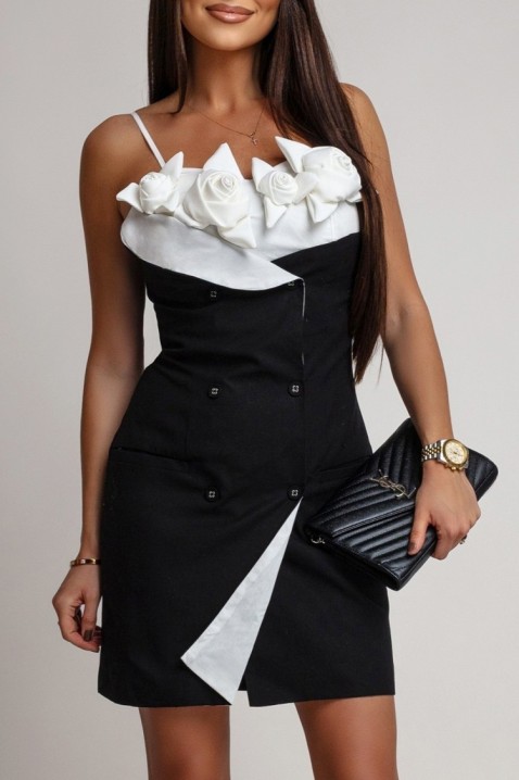 Haljina IVENITA BLACK, Boja: crna, IVET.RS - Nova Kolekcija