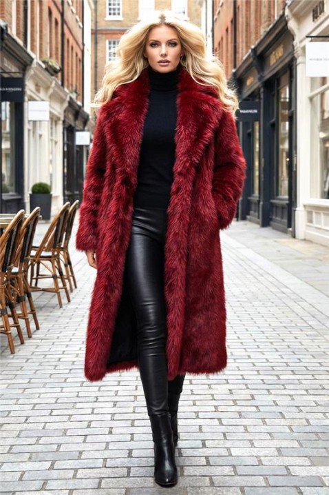 Kaput DIVELZA, Boja: bordo, IVET.RS - Nova Kolekcija