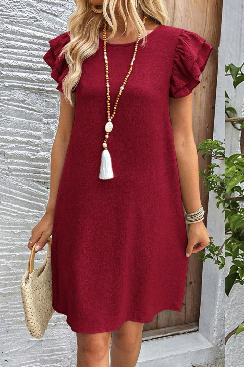 Haljina ADELINDA BORDO, Boja: bordo, IVET.RS - Nova Kolekcija