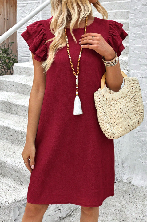 Haljina ADELINDA BORDO, Boja: bordo, IVET.RS - Nova Kolekcija