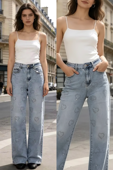 Farmerke SERVILDA, Boja: plava, IVET.RS - Nova Kolekcija