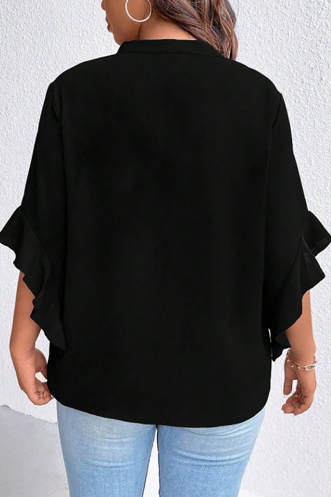 Ženska bluza ELISANDRINA BLACK, Boja: crna, IVET.RS - Nova Kolekcija